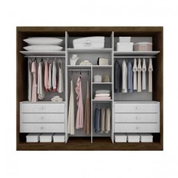 Guarda-Roupa Casal 3 Portas 6 Gavetas Natus - 3 Guarda-Roupa Casal 3 Portas 6 Gavetas Natus - 3