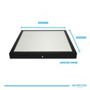 Ver imagem 5 de Painel LED Backlight Sobrepor Quadrado 32W 6.500k - Preto