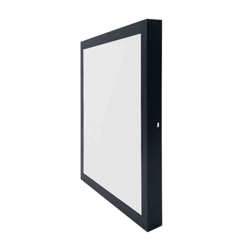 Painel LED Backlight Sobrepor Quadrado 32W 6.500k - Preto