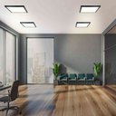 Ver imagem 2 de Painel LED Backlight Sobrepor Quadrado 32W 6.500k - Preto