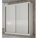 Ver imagem 1 de Guarda-Roupa Solteiro 2 Portas 3 Gavetas Thor Móveis Espresso Móveis