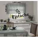 Ver imagem 2 de Cortina Vitro Renda Color Retro 2,00X0,80 Pistache