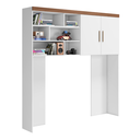 Ver imagem 4 de Dormitorio Modulado Infantil Chiara Mdf Mdp Branco Carvalho Pheonix Baby