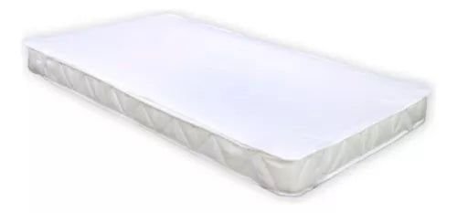 Ver imagem 1 de Protetor Branco Colchao Impermeável Berço Elástico 1,30 X 60