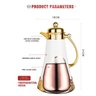 Garrafa Termica La Francesa Luxo 1l Branco/dourado Cha Cafe - 3