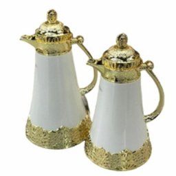Garrafa Termica La Francesa Luxo 1l Branco/dourado Cha Cafe - 5