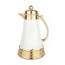 Garrafa Termica La Francesa Luxo 1l Branco/dourado Cha Cafe - 1