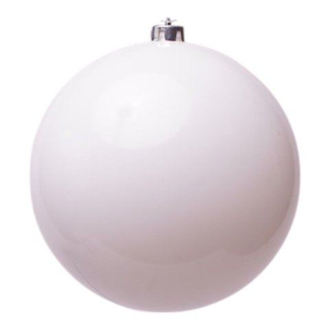 Bola Decorativa Perolada Branca 20 Cm | Natal Encantado Formosinha