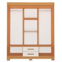 Ver imagem 6 de Guarda Roupa 6 Portas 2 Gavetas Premier Freijo Off White Batrol