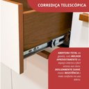 Ver imagem 4 de Guarda Roupa 6 Portas 2 Gavetas Premier Freijo Off White Batrol