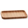 Bandeja de Bambu Retangular para Cozinha 20x10cm Petisqueira Multiuso Hire Lyor - 1