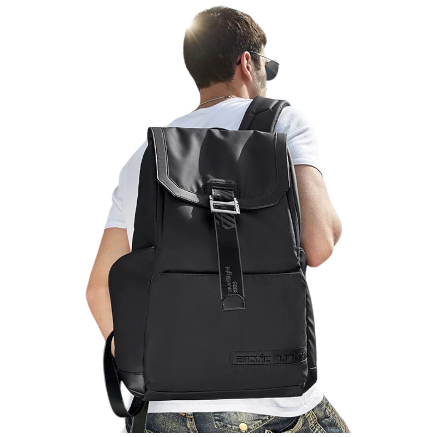 Mochila Masculina Feminina Impermeável Viagem Trabalho - 9