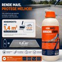Ver imagem 3 de Borracha Silicone Líquido Vedaforte 1LITRO Impermeabilizante Alta Flexibilidade e Aderência