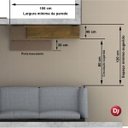 Ver imagem 5 de Painel para TV até 50 Polegadas com Espelho Turim DJ Móveis