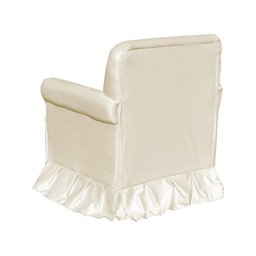 Poltrona Laura Amamentação Balanço Mais Puff - Quarto Bebê Amamentação - Veludo - Estopar Laura Mais - 4