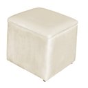 Ver imagem 6 de Poltrona Laura Amamentação Balanço Mais Puff - Quarto Bebê Amamentação - Veludo - Estopar Laura Mais