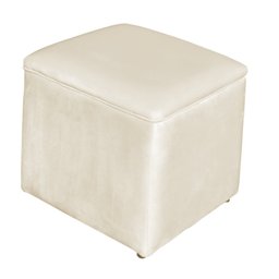 Poltrona Laura Amamentação Balanço Mais Puff - Quarto Bebê Amamentação - Veludo - Estopar Laura Mais - 6