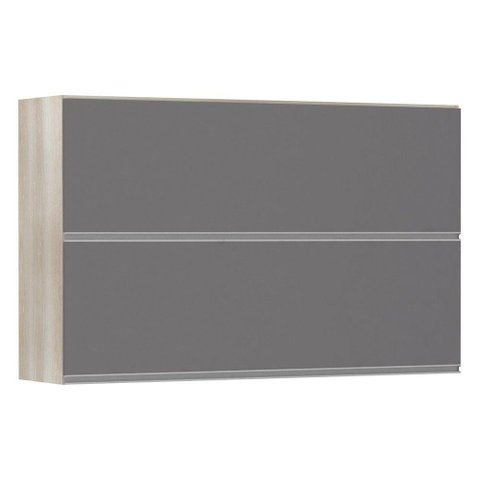Armário Basculante Duplo 120cm 2 Portas Lis Legno Crema