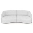 Ver imagem 3 de Sofá 4 Lugares para Sala Living Orgânico 318cm Eron M03 Bouclê Branco - Lyam Decor