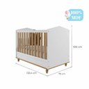 Ver imagem 4 de Quarto de Bebê Berço Cômoda e Roupeiro Casinha