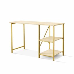 Escrivaninha Mesa Office Estudo Estilo Industrial 110cm Klm Móveis - 1