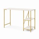 Ver imagem 2 de Escrivaninha Mesa Office Estudo Estilo Industrial 110cm Klm Móveis