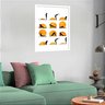 Quadro Decorativo Posições de Yoga - 70x50cm:moldura Preta - 2