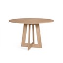 Ver imagem 1 de Mesa de Jantar Redonda 120cm 6 Lugares Montreal MDF Jade - Straub Web