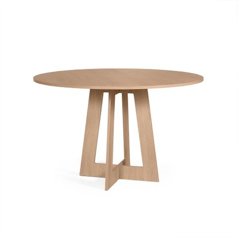 Mesa de Jantar Redonda 6 Lugares 120cm Montreal Jade - Straub Web