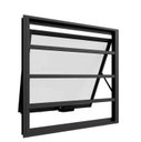 Ver imagem 1 de Vitrô Alumínio Preto Maxim Ar c/Grade Horizontal Confort - 60x80