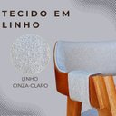 Ver imagem 5 de Combo 8 Poltronas Lux Ergônomicas Design Sofisticado & Elegante Àreas Gourmet & Sala de Jantar