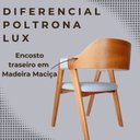 Ver imagem 6 de Combo 8 Poltronas Lux Ergônomicas Design Sofisticado & Elegante Àreas Gourmet & Sala de Jantar