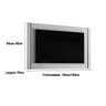 Painel Extensivo para Tv Real Perola Metalizado/cinamomo Mel Mobler - 5