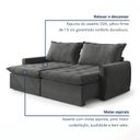 Ver imagem 6 de Sofá Cama Reclinável sem Caixa 220cm Sevilha