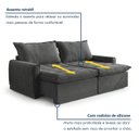 Ver mais imagens de Sofá Cama Reclinável sem Caixa 220cm Sevilha