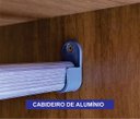 Ver imagem 5 de Guarda Roupa Casal com Espelho Ripado Milano - Arbo Design