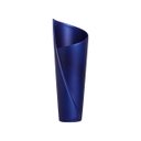 Ver imagem 1 de Decoração de Sala Vaso De Mesa Azul Royal de Cerâmica Florença Grande