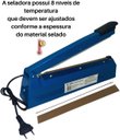 Ver mais imagens de Super Seladora Manual 20 Cm - Seladora de Embalagens 110v