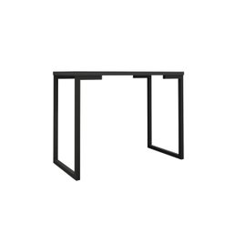 Mesa Industrial Escrivaninha Moderna Mdf 100x60 Metalon Preto Plancasa:preto - 3