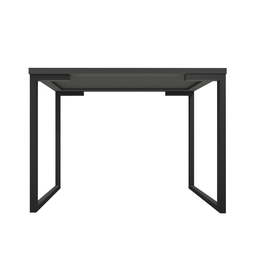 Mesa Industrial Escrivaninha Moderna Mdf 100x60 Metalon Preto Plancasa:preto - 4