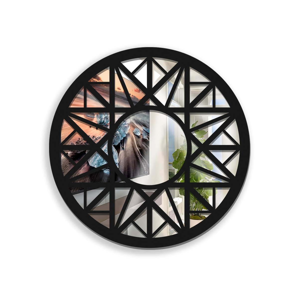 Mandala Decorativa Quadro para Decoração Casa Lindas:geometrica