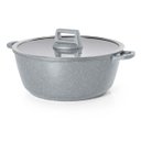 Ver imagem 2 de Caçarola 20 Cm Moda do Chef - Graniflon Cinza