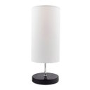 Ver imagem 5 de Abajur Luminaria de Mesa Redondo com Interruptor Ref 84 Decoração Casa Sala Quarto Escritório Moveis