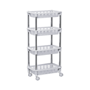 Ver imagem 1 de Fruteira Organizadora 4 Andares Retangular Branca Niquelart