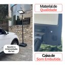 Ver imagem 5 de Luminaria Poste Solar 2,5m 500w Ip65 Bluetooth + Controle