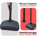 Ver imagem 4 de Luminaria Poste Solar 2,5m 500w Ip65 Bluetooth + Controle