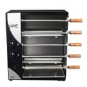 Ver imagem 5 de Churrasqueira a Gás GLP Rotativa com 5 Espetos Vulcano Cattiva Arke