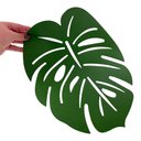 Ver imagem 6 de Kit 10 Jogo Americano Formato De Folha Costela De Adão Mesa Posta Lugar Americano Folhagem Elegante