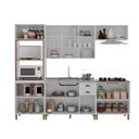 Ver imagem 5 de Cozinha Americana Modulada Torre Quente Compacta 5 Peças Paris