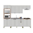 Ver imagem 3 de Cozinha Americana Modulada Torre Quente Compacta 5 Peças Paris
